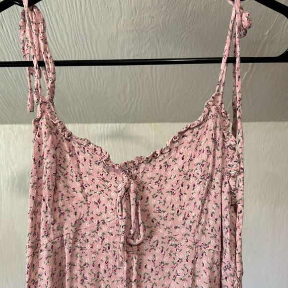 Revolve Urban Outfitters Dress Forum Sweetheart Tie-Shoulder Mini Dress - Picture 6 of 11